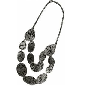 Two Tier Silver Necklace